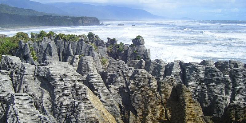 The Pancake Rocks and Punakaiki Blow Holes